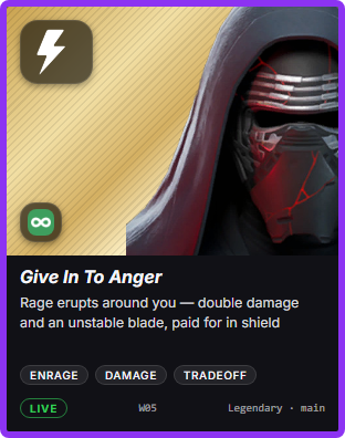 Give In To Anger