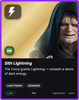 Sith Lightning
